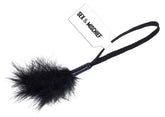 Black Wrist Feather Tickler